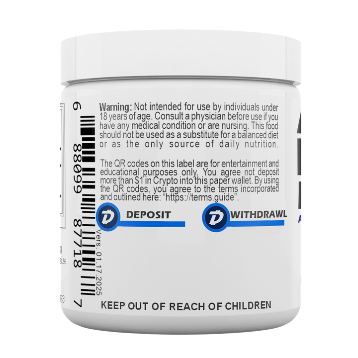 Advanced NAD Powder: 25 Grams - STOP NAD+ Deficiency - NAD Supplement