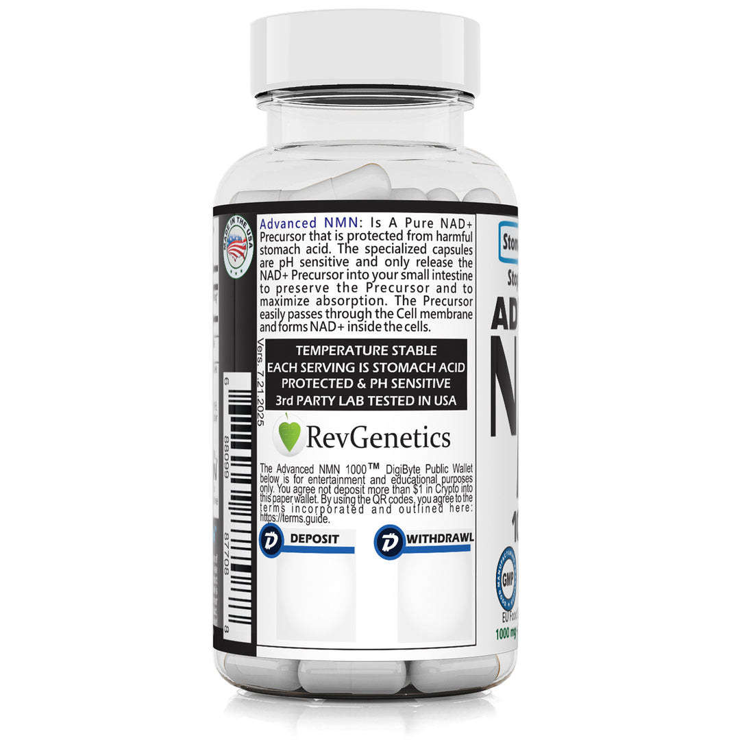 Advanced NMN 1000: Nicotinamide Mononucleotide