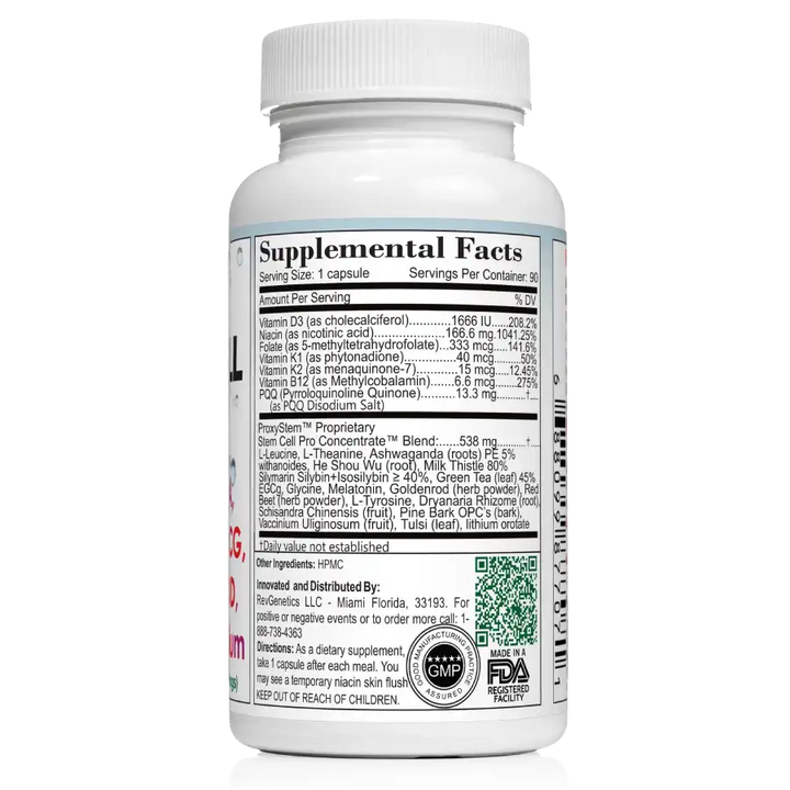 Stem Cell Pro IV™ ProxyStem Core Formula With PQQ