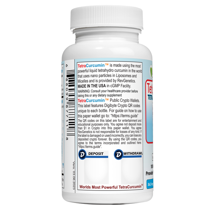 TetraCurcumin: Nano Super TetrahydroCurcumin