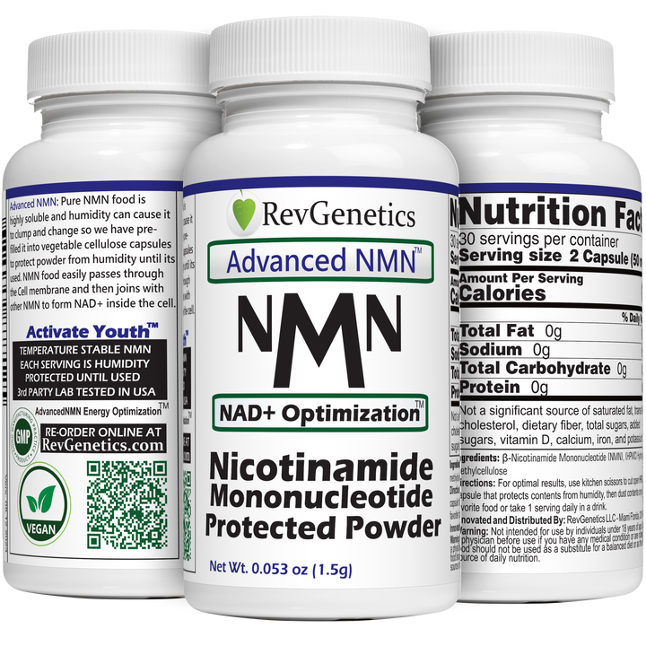 Advanced NMN: 60 Nicotinamide Mononucleotide Food
