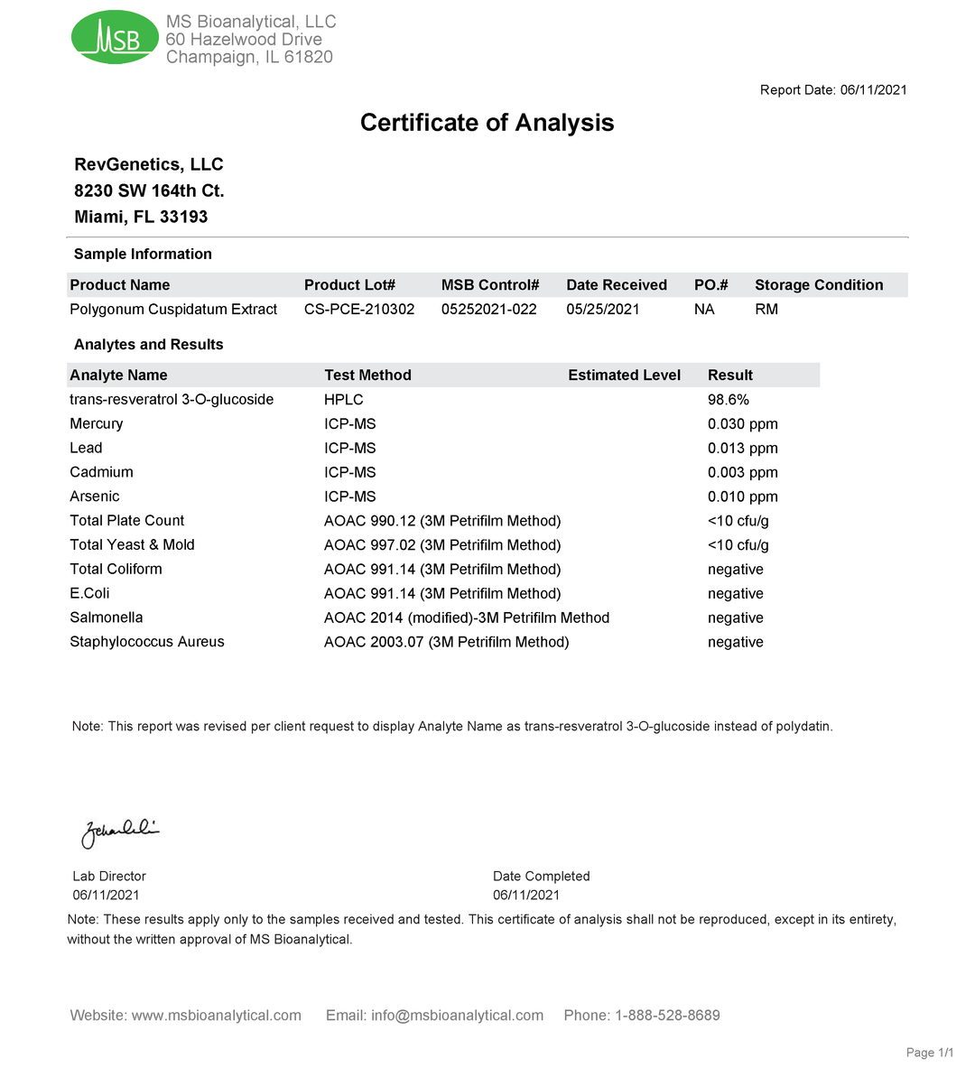 M98 Resveratrol Complete (M98-RC) - Better Than Super Micronized
