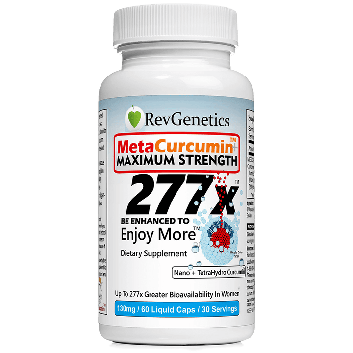 MetaCurcumin 277x Super Curcumin + TetraHydroCurcumin