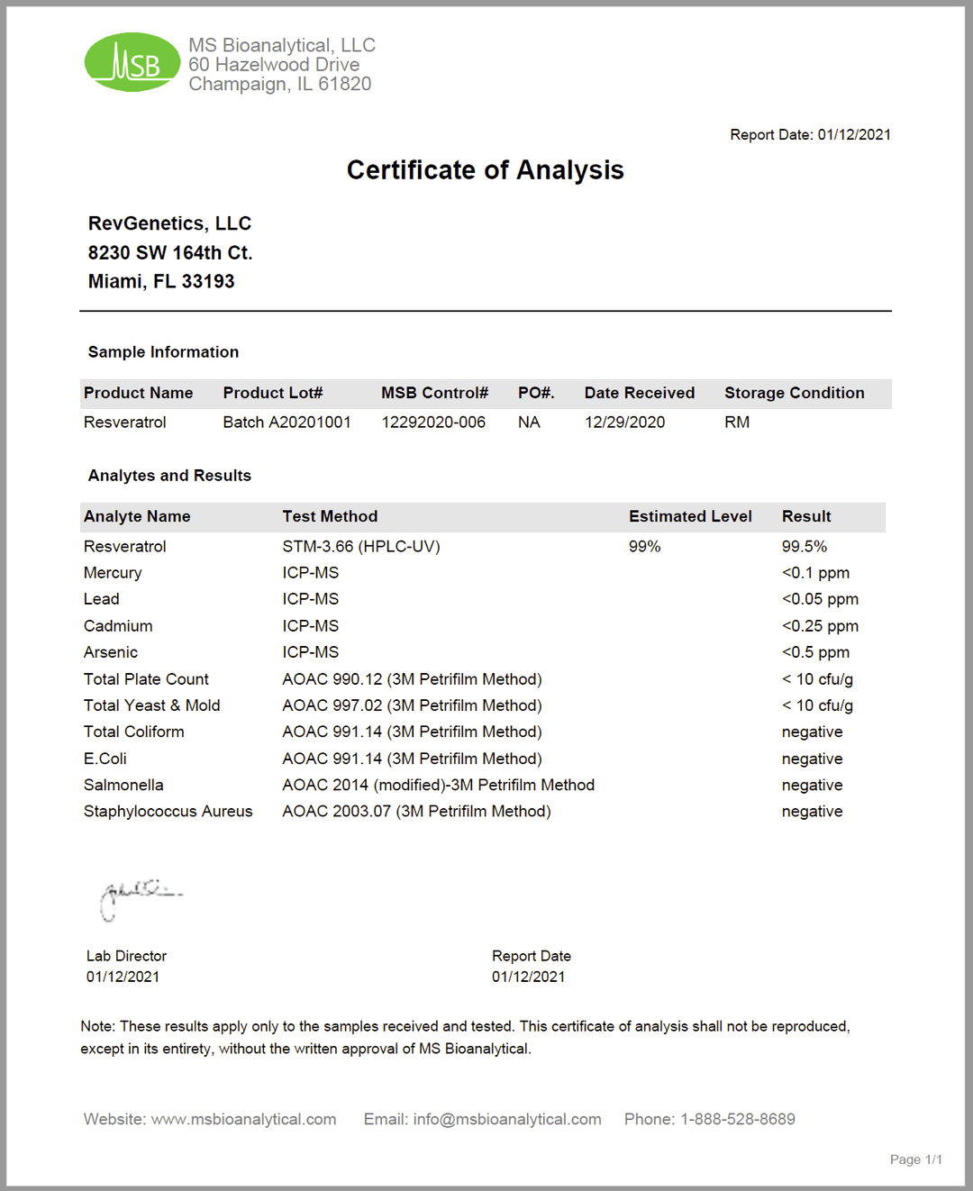 X500: Pure Resveratrol 500mg - Pure Trans-Resveratrol