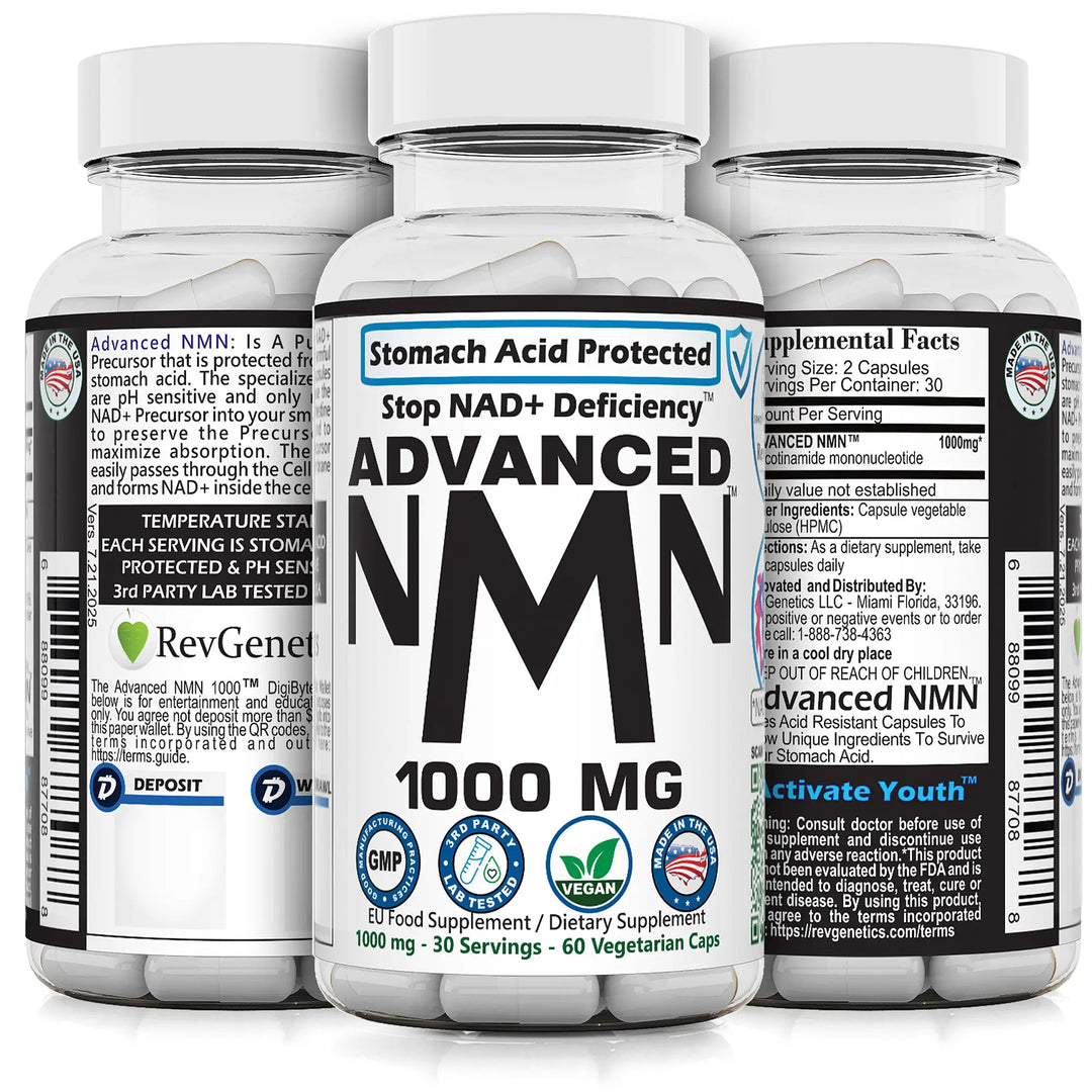 Advanced NMN 1000: Nicotinamide Mononucleotide