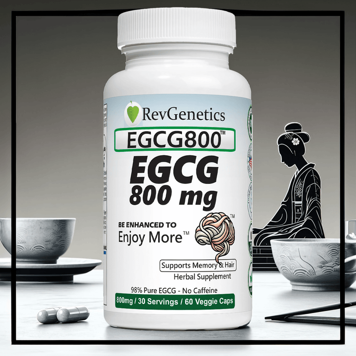 EGCG 800 mg - No Caffeine - 98% Pure