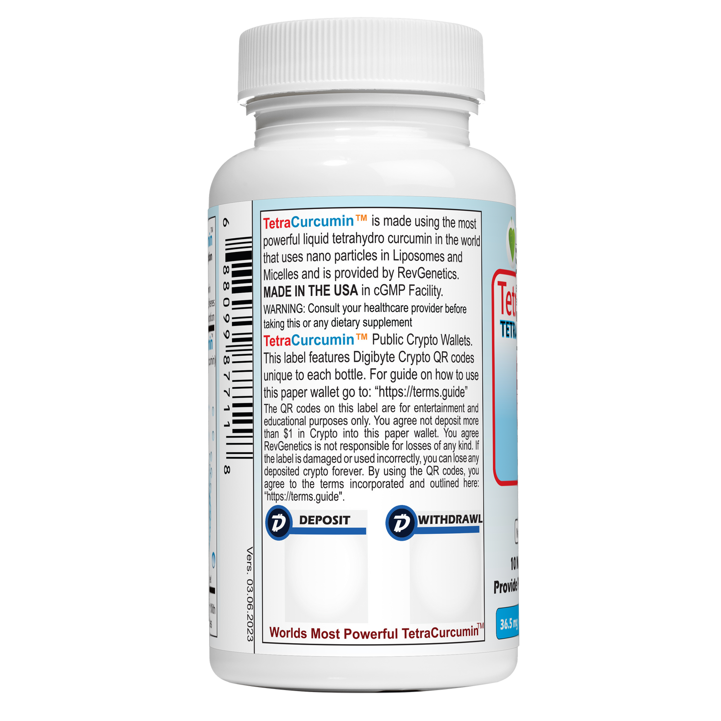 TetraCurcumin: Nano Super TetrahydroCurcumin