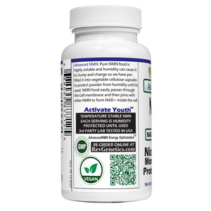 Advanced NMN: 60 Nicotinamide Mononucleotide Food