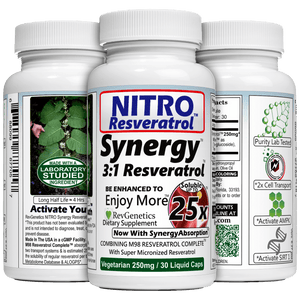 Nitro Synergy Resveratrol (Nitro250) With Up To 25x Solubility EU