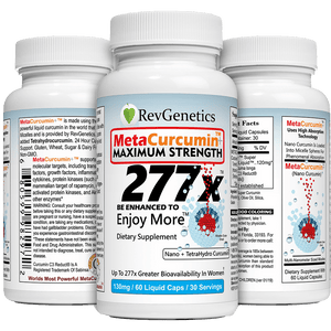 New Formula MetaCurcumin 277x Super Curcumin + TetraHydroCurcumin