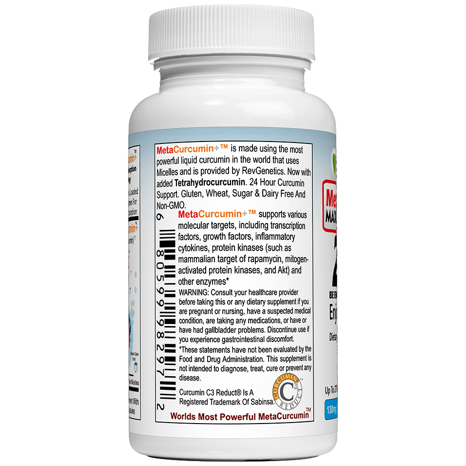 MetaCurcumin 277x Super Curcumin + TetraHydroCurcumin