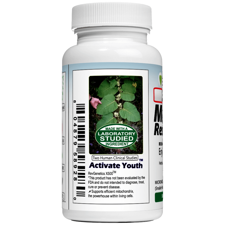 X500: Pure Resveratrol 500mg - Pure Trans-Resveratrol