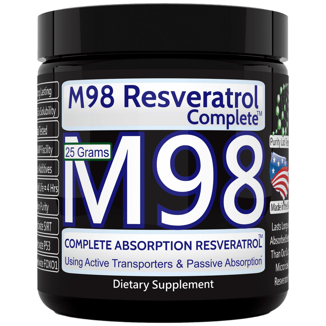 M98 Resveratrol Complete (M98-RC) - Better Than Super Micronized